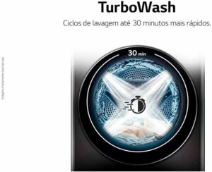 4 Lava e Seca Smart LG VC4 13kg Branco com Inteligência Artificial AIDD™ - CV5013WC4 - Motor Inverter
