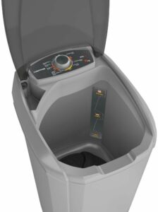 5 Colormaq Máquina de Lavar Roupa Semiautomática Tanquinho 15 KG LCS 15 Prata 127V