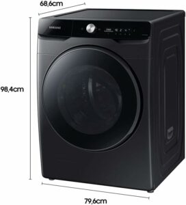 Lava e Seca Smart AI Wash WD18T Black 18kg 127V 2