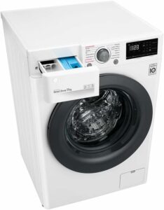 2 Lavadora de Roupas Smart LG 11Kg com Inteligência Artificial AIDD VC5 Branca FV3011WG4-127 Volts