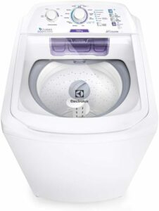 4 Lavadora de Roupas, Electrolux LAC11 10,5 kg, Dispenser Autolimpante, 127V