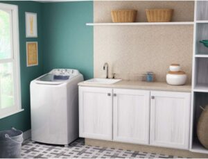 5 Lavadora de Roupas, Electrolux LAC11 10,5 kg, Dispenser Autolimpante, 127V