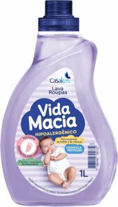 2 Casa Km Lava Roupas Líquido Vida Macia 1L