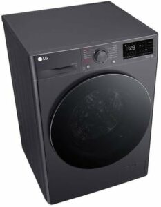 3 Lava e Seca Smart com Inteligência Artificial AIDD 12Kg LG VC5 CV3012MC5 Titanium (220, Volts)