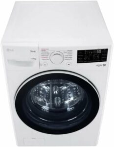 3 Lavadora de Roupas Lava e Seca Smart LG com Inteligência Artificial AIDD 14KG Branca 127V WD14WGSP6