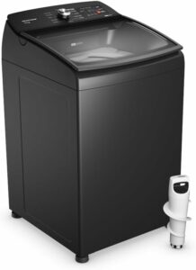3 Máquina de Lavar Brastemp 16kg Cinza Platinum com Tecnologia Flex Wash e Ciclo Tira Manchas Advanced 110v