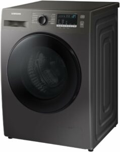 3 Samsung Lavadora de Roupas Digital Inverter Porta Black WW11T Inox 11kg 220V