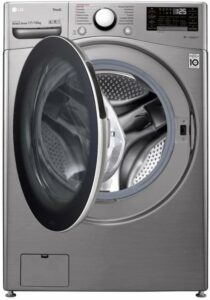 4 Lava e Seca Smart LG 17kg Aço Escovado com Conectividade Wi-Fi ThinQ - WD17SV2S6BA - Motor Inverter