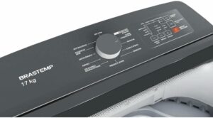 4 Lavadora De Roupas Brastemp BWK17AB 17Kg Com Ciclo Tira Manchas Advanced e Ciclo Antibolinha 110V