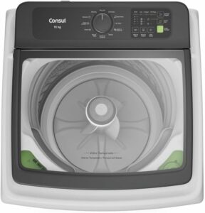 4 Máquina De Lavar Consul 15kg Com Modo Eco Branca CWN15AB - 127V