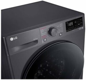 5 Lava e Seca Smart com Inteligência Artificial AIDD 12Kg LG VC5 CV3012MC5 Titanium (220, Volts)