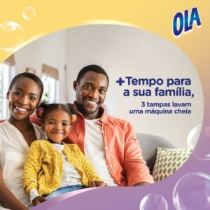 5 Sabão Líquido Ola Bebê para Roupas Finas e Delicadas 1l