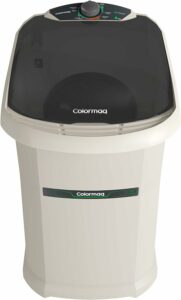 1 Colormaq Maquina de Lavar Roupa Semi Automatica Tanquinho 6kg LCT6 Branco 127V
