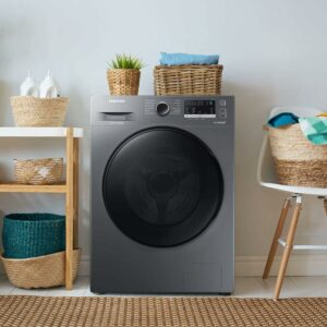 2 Lava e Seca Samsung WD11A com Ecobubble WD11A4453BX Inox Look 11 7kg 127V