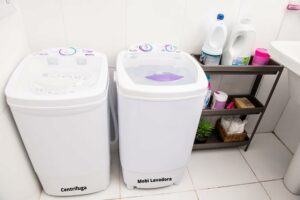 2 Maquina De Lavar Praxis Mobi Branca 4Kg 220V