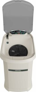 4 Colormaq Maquina de Lavar Roupa Semi Automatica Tanquinho 6kg LCT6 Branco 127V