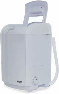 4 MINI LAVADORA DE ROUPAS PRAXIS PETIT 1,2KG 220V BRANCA