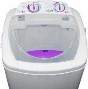 4 Maquina De Lavar Praxis Mobi Branca 4Kg 220V