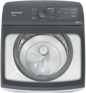 4 Máquina de Lavar Brastemp 15Kg Branca com Ciclo Tira Manchas Advanced e Smart Sensor - BWF15AB 110V