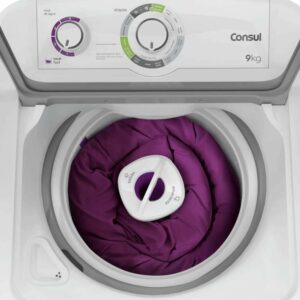 4 Máquina de Lavar Consul 9kg Dosagem Extra Econômica e Ciclo Edredom - CWB09AB 110V
