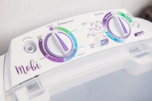 5 Maquina De Lavar Praxis Mobi Branca 4Kg 220V