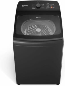 1 Máquina de Lavar Brastemp 13Kg Cinza Platinum com Ciclo Tira Manchas Advanced e Ciclo Antibolinha - BWK13A9 110v