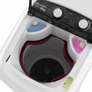 3 Lavadora Automática Mueller Popmatic 8kg 127V Branco