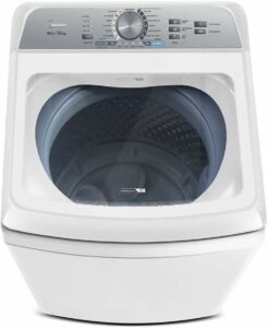 5 Lavadora de Roupas 13kg Midea com Sistema Ciclone Branca 220V