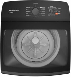 5 Máquina de Lavar Brastemp 13Kg Cinza Platinum com Ciclo Tira Manchas Advanced e Ciclo Antibolinha - BWK13A9 110v
