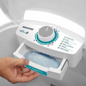5 SUGGAR LAVADORA DE ROUPAS NEO TURBILHÃO 8KG 110V BRANCA LE8001BR