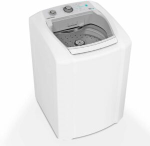 1 Lavadora de Roupas Automática COLORMAQ LCA15 15Kg Branca 127V