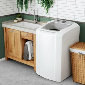 2 Colormaq Maquina de Lavar Automatica 11kg Branca Turbo Lavagem LCA11,5 (127, Volts)