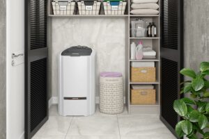 2 Colormaq Maquina de Lavar Roupa Semi Automatica Tanquinho 14KG LCS14 Branco 220V