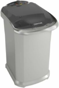 2 Colormaq Maquina de Lavar Roupa Semi Automatica Tanquinho 6kg LCT6 Prata 127V