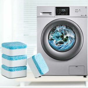 2 KIT 6 Pastilhas para Limpeza de Máquinas de Lavar Roupas Efervescentes Multifuncional