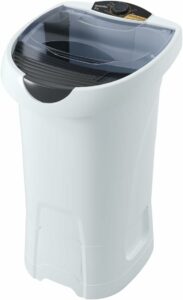 2 Lavadora de Roupa 5kg Branca, Máquina Semiautomática Evolution Wanke 220V