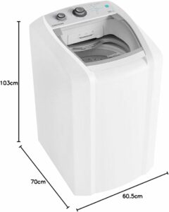 2 LavadoraAutomática Colormaq 12Kg Branca 220V