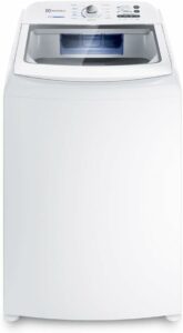 2 Máquina de Lavar Electrolux 17kg Branca Essential Care com Cesto Inox e Jet&Clean (LED17) - 127V