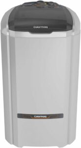 3 Colormaq Maquina de Lavar Roupa Semi Automatica Tanquinho 16kg LCS16 Prata 220V