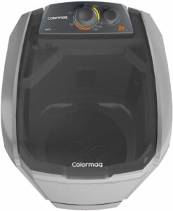 3 Colormaq Maquina de Lavar Roupa Semi Automatica Tanquinho 20kg LCS20 Prata127V