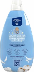 3 Comfort Amaciante Concentrado Puro Cuidado 1,5L