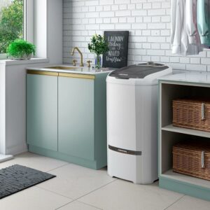 5 Colormaq Maquina de Lavar Roupa Semi Automatica Tanquinho 13kg LCS13 Branco 220V