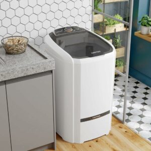 5 Colormaq Maquina de Lavar Roupa Semi Automatica Tanquinho 16kg LCS16 Branco 127V