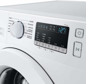 5 Samsung Lavadora Digital Inverter WW11T Branca 11kg 127V