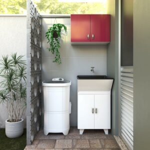 2 Tanquinho de Lavar Roupa Superpop 4Kg Mueller Branco 127V