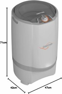 3 Centrifuga de Roupas Colormaq 12kg - CEN12 Prata 127V