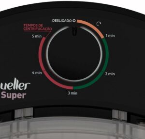 4 Centrífuga de Roupas SUPER 15 kg - Preta - 110 V