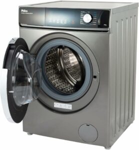 4 Lava e Seca 16 Programas Eco Inverter Philco 10 kg Inox Pls11t - 110v