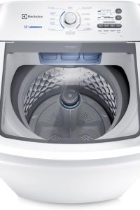 4 Máquina de Lavar Electrolux 15kg Branca Essential Care com Cesto Inox e Jet&Clean (LED15) - 127V